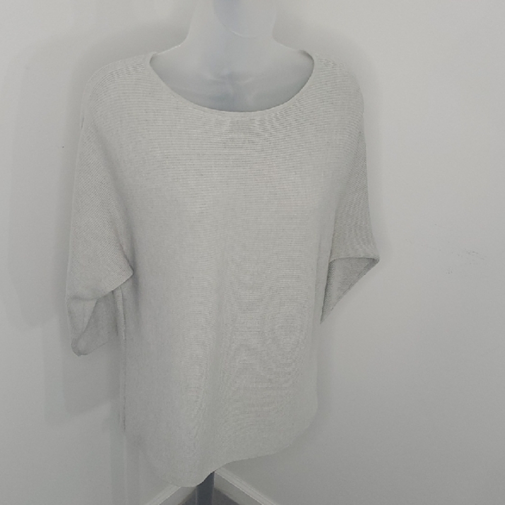 H&M Basic Light Gray Knit Top - image 1